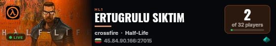 ERTUGRULU SIKTIM live status badge