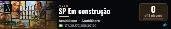 SP Em construção live status badge