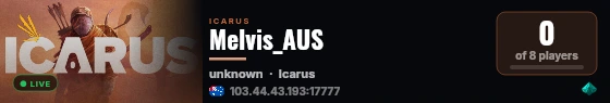 Melvis_AUS live status badge
