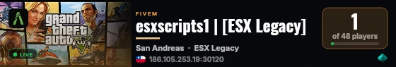 esxscripts1 | [ESX Legacy] live status badge