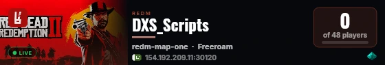 DXS_Scripts live status badge