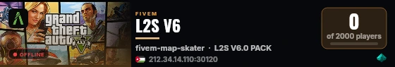 L2S V6 live status badge
