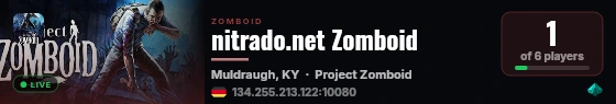 nitrado.net Zomboid live status badge