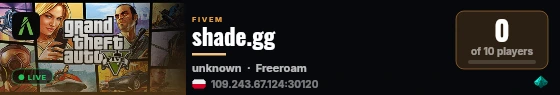 shade.gg live status badge
