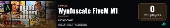 Wynfuscate FiveM M1 live status badge