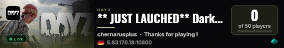 JUST WIPED Darkonia | solo/duo/trio | 1pp | 100k  | Weekend Rai live status badge