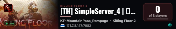 [TH] SimpleServer_4 | เซิฟไทย live status badge