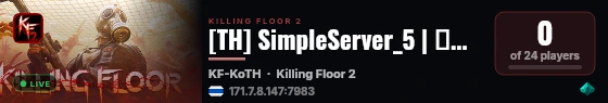 [TH] SimpleServer_5 | เซิฟไทย | Endless live status badge