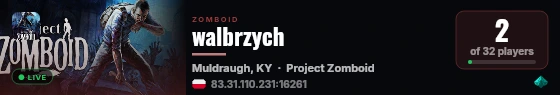 walbrzych live status badge