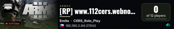 [RP] www.112cers.webnode.cz live status badge