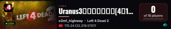 Uranus3私人多特战役服[4特10秒][重启:0|路程:42%][� live status badge