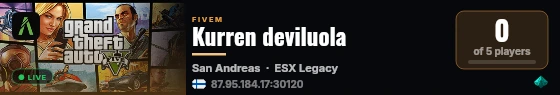 Kurrex live status badge