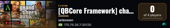 [QBCore Framework] change-me live status badge