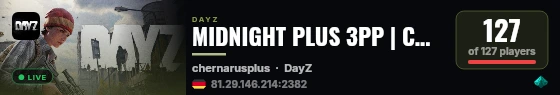 MIDNIGHT PLUS 3PP | CHERNARUS | WIPE 25.08 live status badge