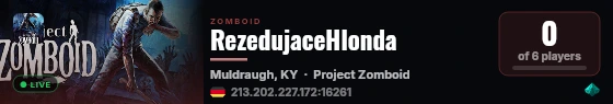 RezedujaceHlonda live status badge