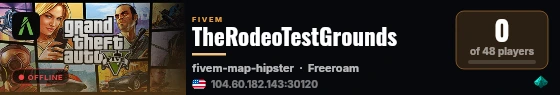 TheRodeoTestGrounds live status badge