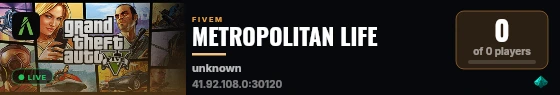 METROPOLITAN LIFE  live status badge