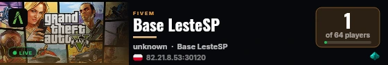 Base LesteSP live status badge