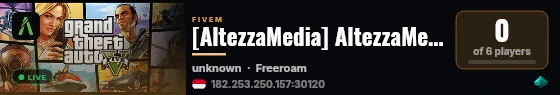[AltezzaMedia] AltezzaMedia live status badge