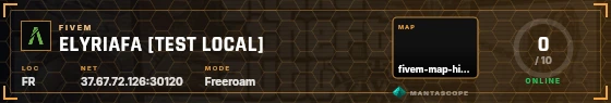 HUD badge preview