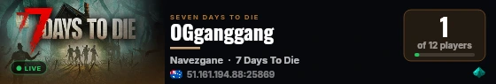 OGganggang live status badge