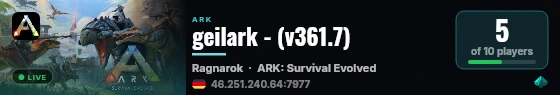 geilark - (v361.7) live status badge