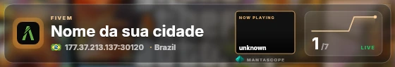 Glass badge preview