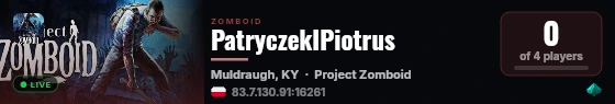 PatryczekIPiotrus live status badge