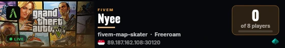Nyee live status badge