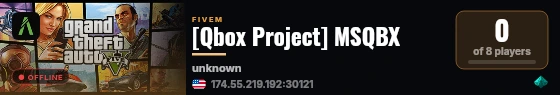 [Qbox Project] MSQBX live status badge
