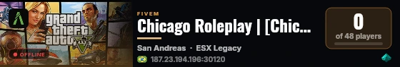 Chicago Roleplay | [Chicago Roleplay] live status badge