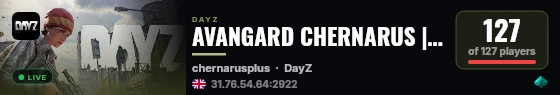 AVANGARD CHERNARUS | WIPE 21.08 |RU|EU|PVP live status badge