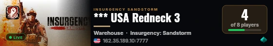 *** USA Redneck 3 live status badge