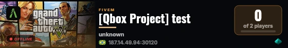 [Qbox Project] test live status badge