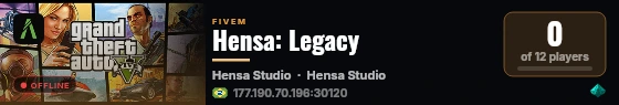 Hensa: Legacy live status badge