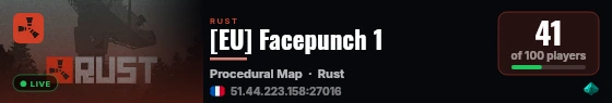 [EU] Facepunch 1 live status badge