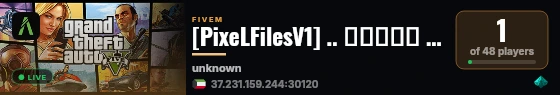 [PixeLFilesV1] .. ملفات بكسل الاصدار الاول live status badge