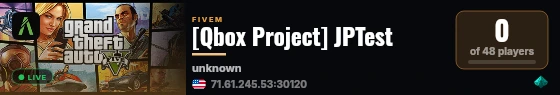 [Qbox Project] JPTest live status badge