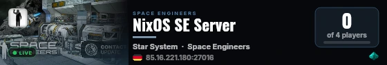 NixOS SE Server live status badge