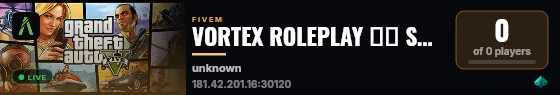 VORTEX ROLEPLAY ▏💻 SCRIPT UNICOS ▏✨ OPTIMIZACION UNICA ▏😂 DIVERSION PLENA live status badge