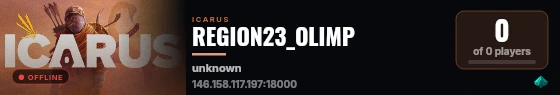REGION23_OLIMP live status badge