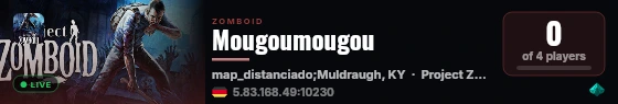 Mougoumougou live status badge