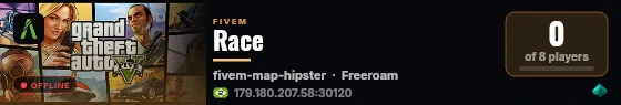 Race live status badge