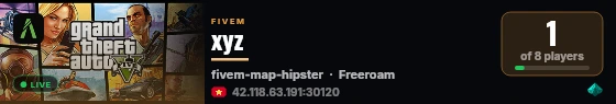 xyz live status badge