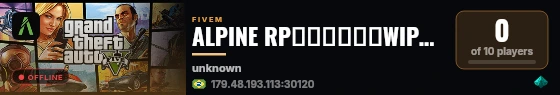 ALPINE RP▬▬▬▬↭🡺WIPOU HJ 23-OUT🡸↭▬▬▬▬ live status badge