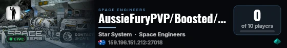 AussieFuryPVP/Boosted/5x/28/08 live status badge