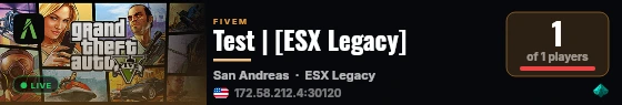 Test | [ESX Legacy] live status badge