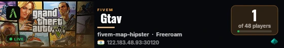  Gtav live status badge