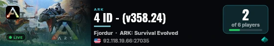 4 ID - (v358.24) live status badge