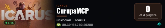 CurupaMCP live status badge